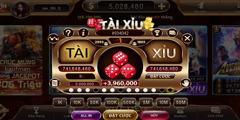 Cách tính xí ngầu tài xỉu